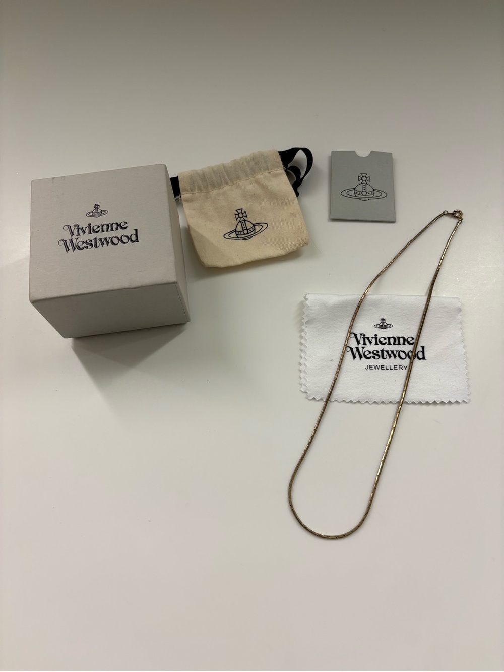 Vivienne Westwood Serpentine chain necklace